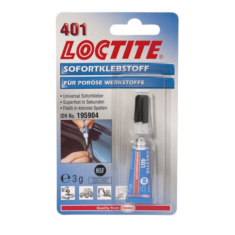 Loctite 401 - 3 g, Adhésif instantané