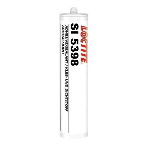 Loctite SI 5398 - 310 ml, silicone rouge résistant à la température