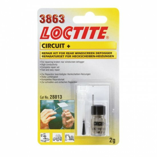 Réparation chauffage de lunette arrière LOCTITE 3863 - 2 G