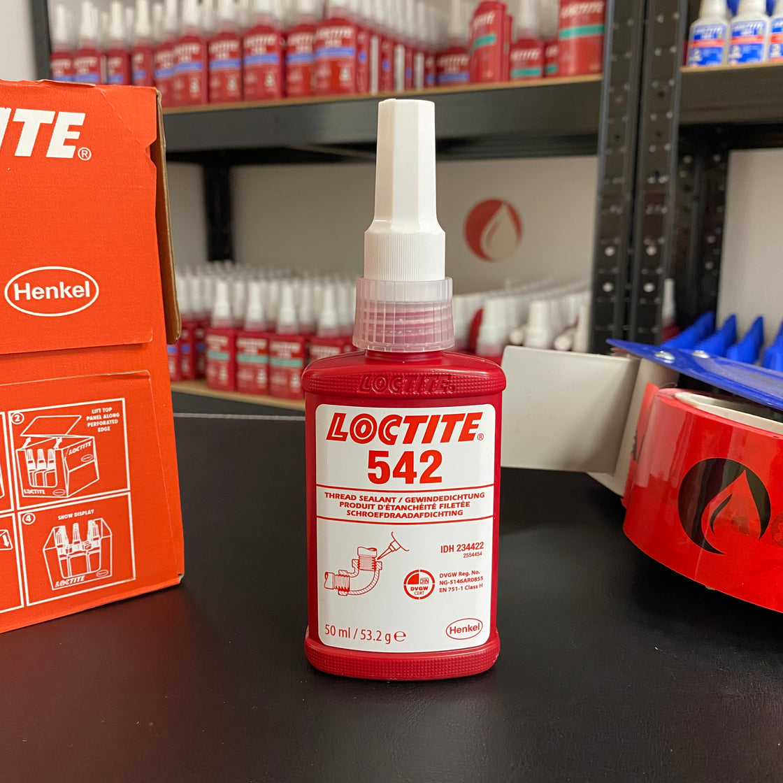 Loctite 542 – étanchéité pour raccords filetés métalliques
