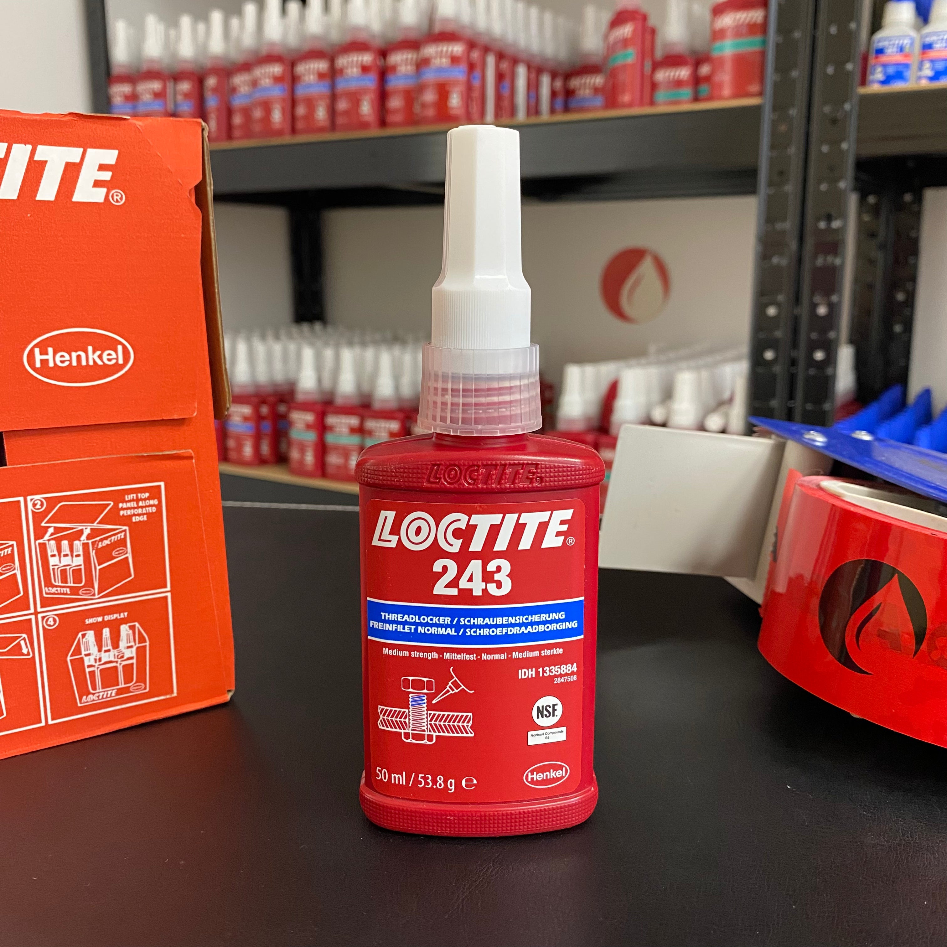 Loctite 243 - 50ml,  Freinfilet moyenne résistance