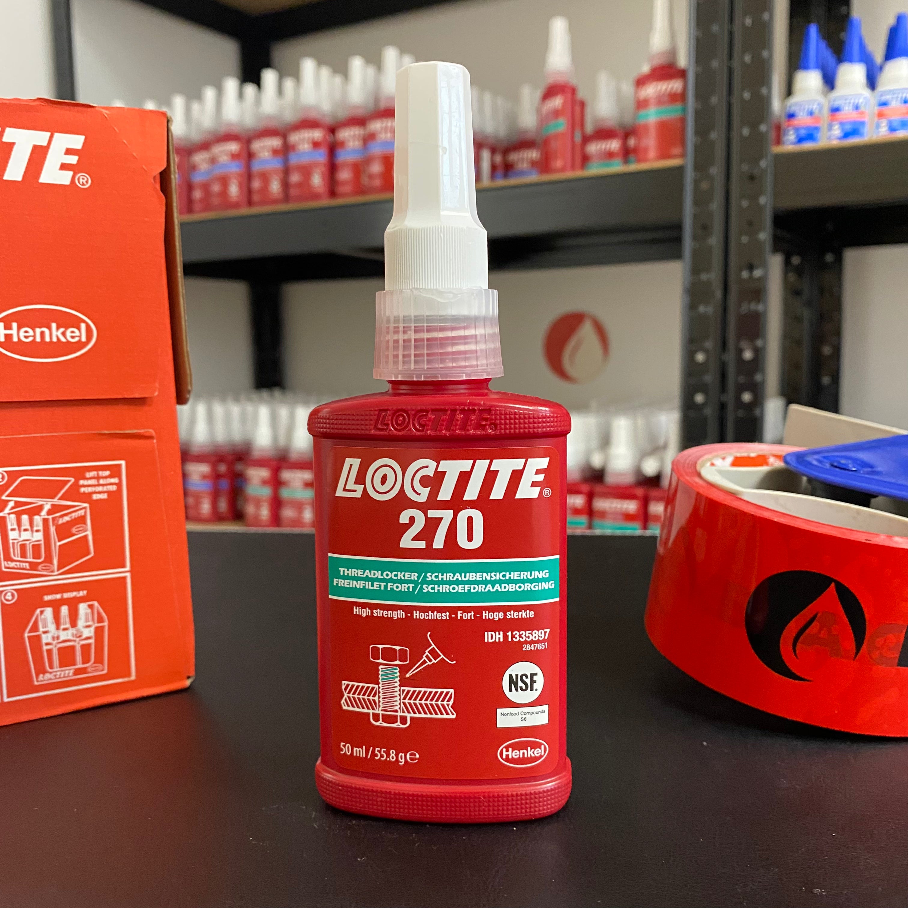 Loctite 270 - 50ml, Freinfilet forte résistance