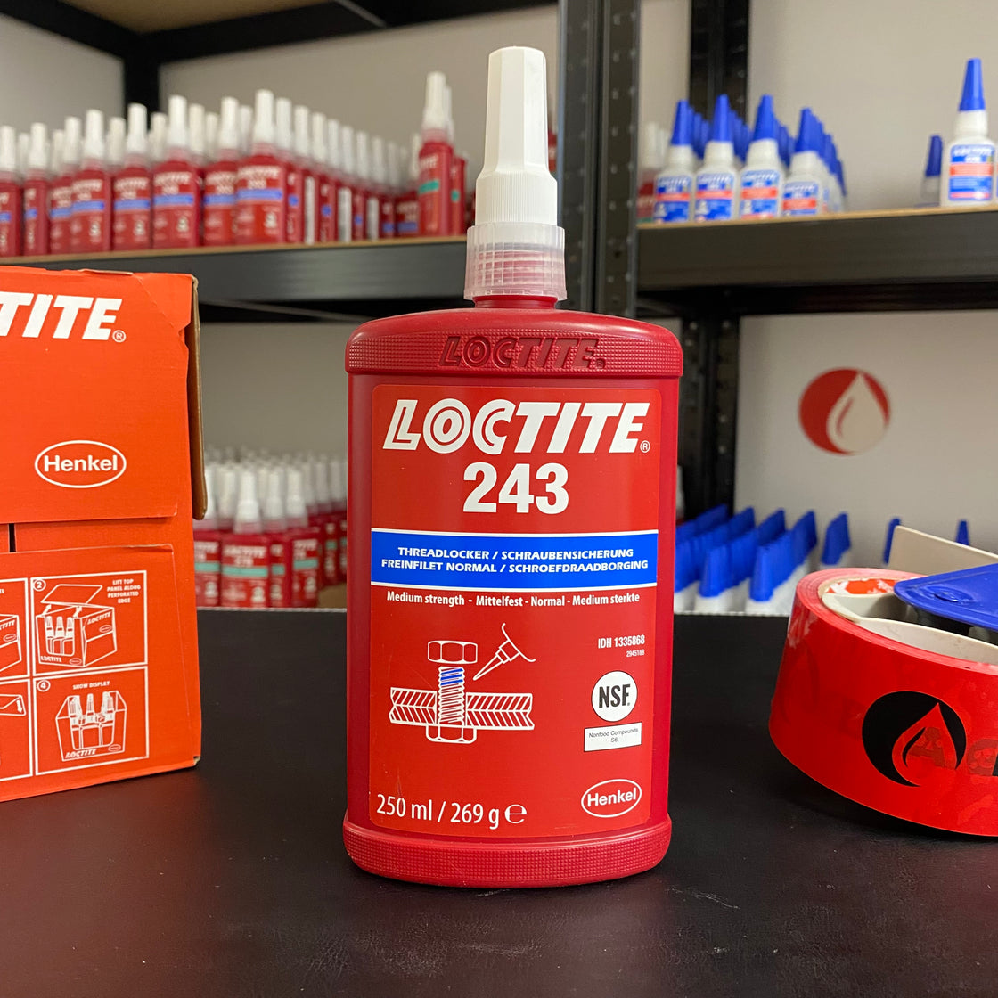Loctite 243 frein-filet résistant aux vibrations
