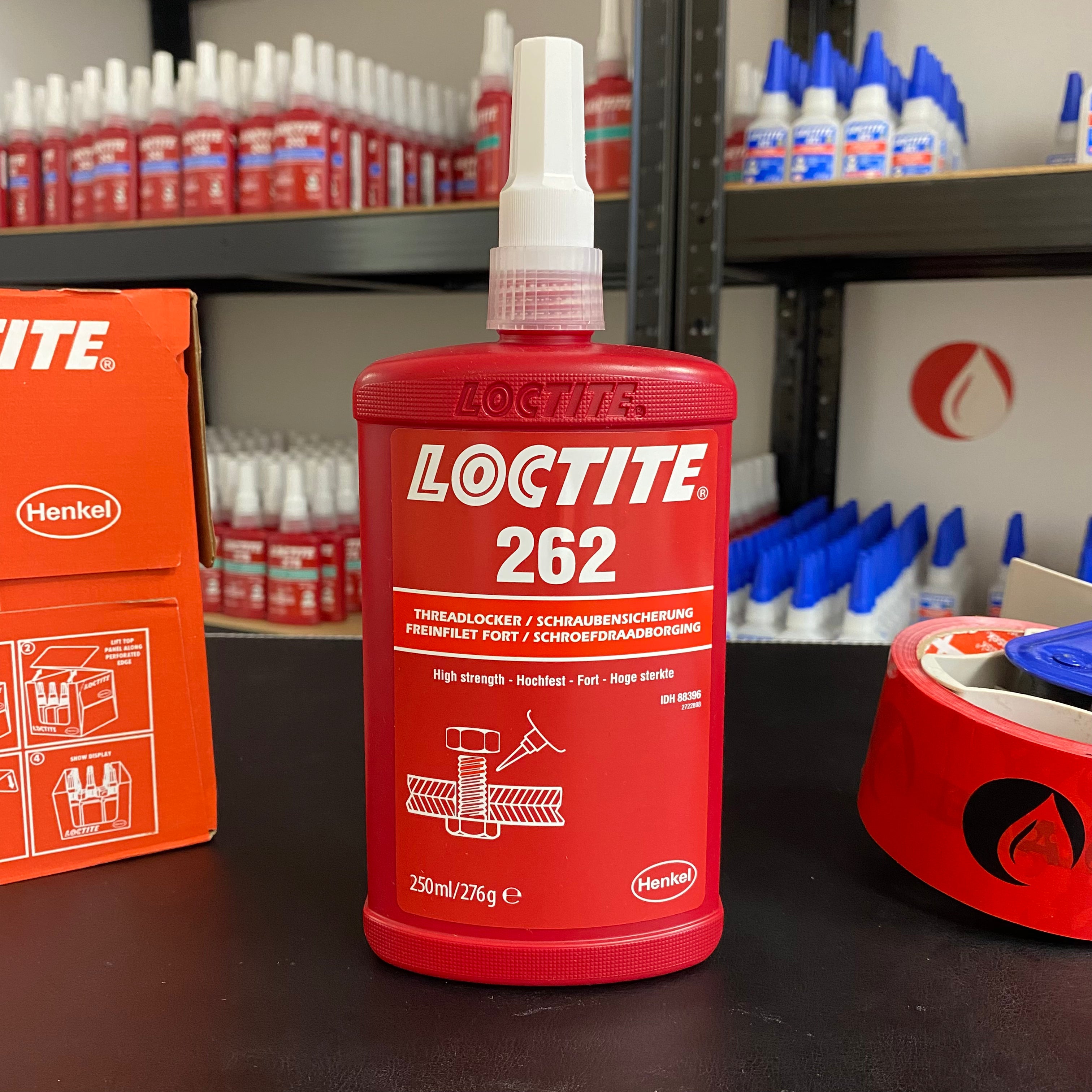 Loctite 262 - 250ml, Freinfilet moyenne résistance
