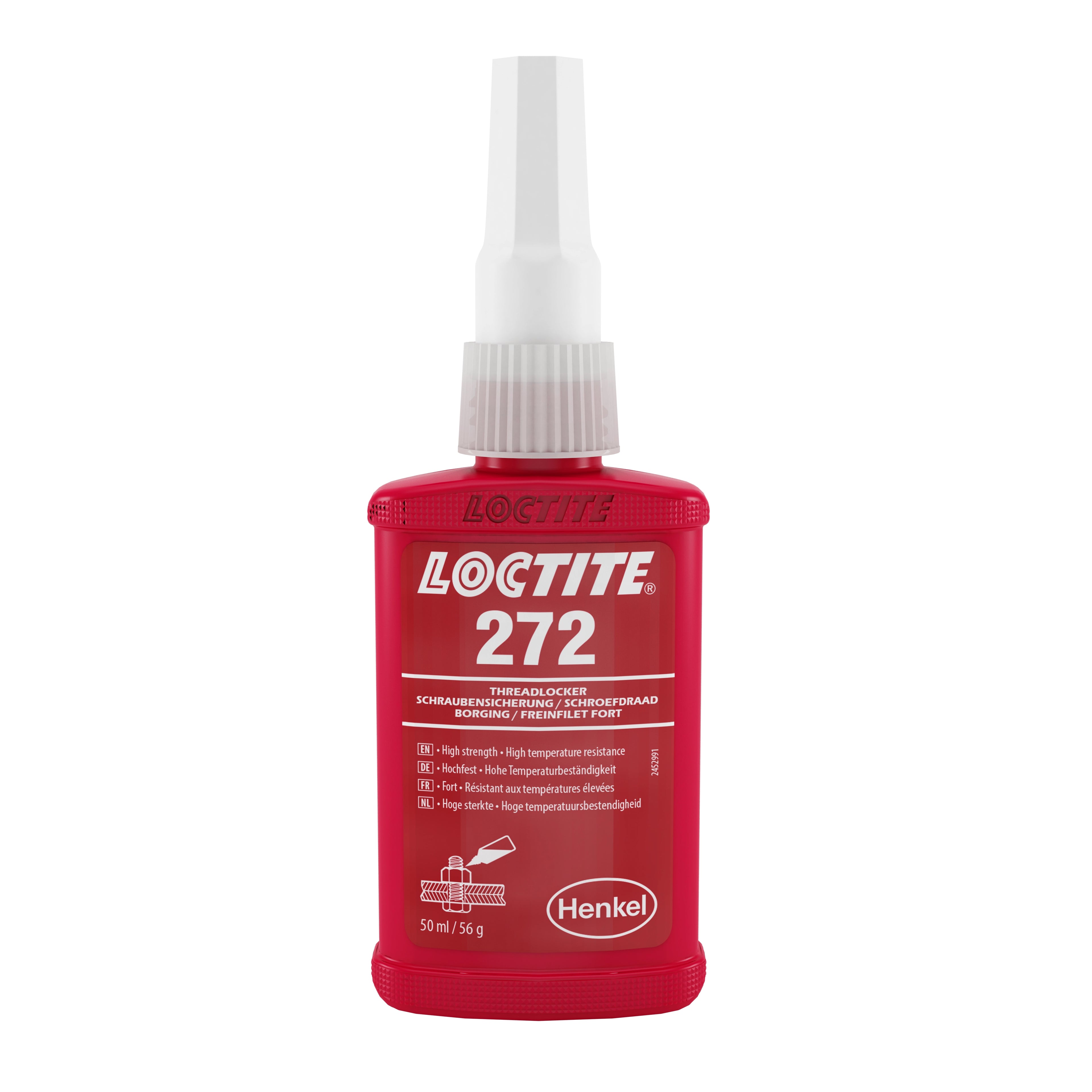Loctite 272 - 50ml, Freinfilet forte résistance